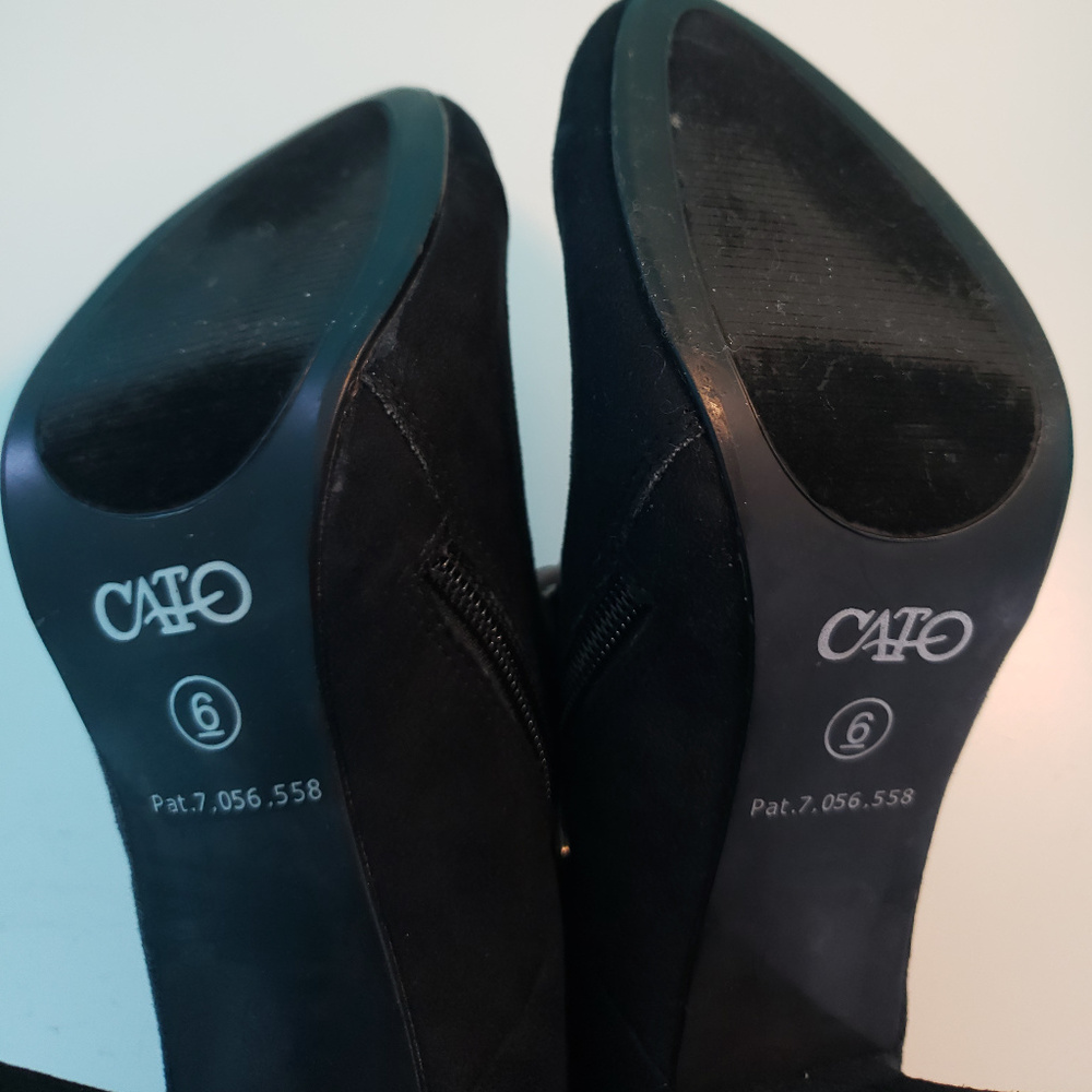 CATO Suede Booties - Picture 3 of 4